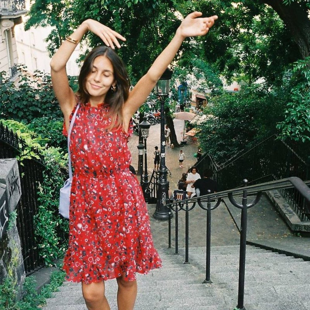 & Other Stories Sleeveless Frill Dress - Size 4